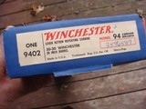 Winchester 94 "Antique" AS NEW IN BOX Produced
between 1964 and 1983 Case Color, Saddle Ring - 2 of 7