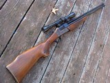 Savage 24 V (Varmint) 222/20 ga 3" with Scope Brilliant Case Colors Ideal Varmint or Turkey Gun - 1 of 9