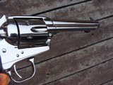 Colt Single Action Army 1995 Nickel 45 LC Beauty Bargain - 5 of 7