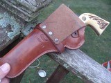 High Standard Double Nine 22 Western Style With Faux Stag Grips Nice Gun - 2 of 14