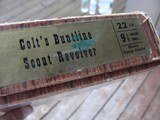 Colt SA Scout Buntline In Box SA 1959 Ex Cond 9 1/2" barrel - 2 of 15