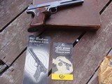 Colt Match Woodsman Vintage 1940's in box with papers!!!!! - 1 of 8