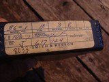 Smith & Wesson 36-1 Chiefs Special Unfired in box with wax paper and cleaning kit...this is the real deal - 4 of 12