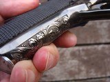Matched Pair Fully Engraved 1911's Consecutively Numbered Must See With Rhinestones !!!! - 10 of 18