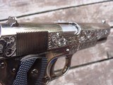 Matched Pair Fully Engraved 1911's Consecutively Numbered Must See With Rhinestones !!!! - 9 of 18