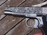 Matched Pair Fully Engraved 1911's Consecutively Numbered Must See With Rhinestones !!!! - 15 of 18