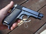 Beretta 1935 Model Excellent Very Lightly Used Considered By Some To Be The Finest Pocket Pistol Made - 5 of 7