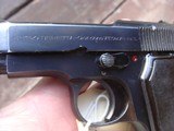 Beretta 1935 Model Excellent Very Lightly Used Considered By Some To Be The Finest Pocket Pistol Made - 6 of 7