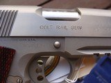 Colt 1911 Rail Gun RL As New In Box Bargain - 5 of 10