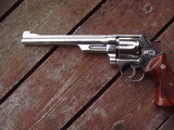 Smith & Wesson Model 27-3 Nickel 8 3/8 Stunning Beauty !!!!!!! - 3 of 18