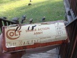 Colt Single Action Army 1986 357 AS NIB Unfired 7 1/2" With Box and Papers - 2 of 20