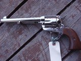 Colt SAA Nickel Vintage New In Box 7 1/2 44 Special ABSOLUTELY BEAUTIFUL GUN UNFIRED UNTURNED - 19 of 20