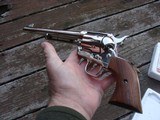 Colt SAA Nickel Vintage New In Box 7 1/2 44 Special ABSOLUTELY BEAUTIFUL GUN UNFIRED UNTURNED - 4 of 20