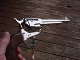 Colt SAA Nickel Vintage New In Box 7 1/2 44 Special ABSOLUTELY BEAUTIFUL GUN UNFIRED UNTURNED - 14 of 20