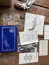 Smith & Wesson Model 60 no dash In Box With All Papers 1 3/4" pinned barrel R series - 1 of 8