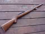 RUGER 10/22 Mannlicher NEW IN BOX blue with Walnut Stock Red Pad Beauty - 2 of 12