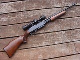 Remington 7600 Carbine 100% Condition With Scope As New No Box Walnut Stock True Carbine Marked Carbine - 1 of 13