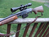 Remington 760 Pump Carbine 1975 Factory Carbine With Scope, Sling Ready For The Woods - 9 of 15