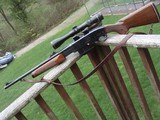 Remington 760 Pump Carbine 1975 Factory Carbine With Scope, Sling Ready For The Woods - 4 of 15