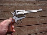 Ruger New Model Blackhawk Stainless 7 1/2 Barrel 45 LC Ex cond. - 3 of 6