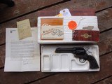 Colt Single Action Army 1980 As New With Box and All Papers Unfired
4 3/4" 357 - 1 of 12