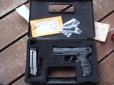 Walther P22 In Box As New With Tool and Extra Mag Threaded Barrel Bargain Priced We Have 2 Identical - 1 of 4