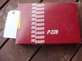 Sig 228 West German As New In Box With Manual 9mm Very High Quality - 8 of 9
