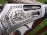 Marlin 336 XLR NRA Limited Edition 2007 Factory Engraved 1or 1050 made JM North Haven Ct Stainless Laminate - 2 of 13