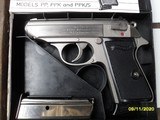 Walther Manurhin PPK/S As New In Box Somewhat Rare French Version With All Papers, Target Etc. - 2 of 7