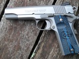 Colt 1911 Series 70 38 Super Stainless Competition Model As New In Box Factory National Match Barrel - 2 of 7