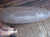 Browning Superposed 20 ga lightning 1972 Long Tang As or Near New 28" brls. Stunning Dark Belgian Made Beauty. - 15 of 20