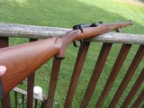 Ruger 77/22 Mag Mannlicher New In Box Walnut Blue No Longer Produced In Walnut Mannlicher Blue - 1 of 10