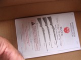 Ruger 77/22 Mag Mannlicher New In Box Walnut Blue No Longer Produced In Walnut Mannlicher Blue - 9 of 10