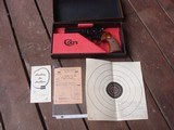 Colt Python 1966 4" Blue As New In Box With Papers, Target and Original ReceiptCOLLECTORS DREAM - 1 of 20