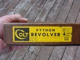Colt Python 1966 4" Blue As New In Box With Papers, Target and Original ReceiptCOLLECTORS DREAM - 13 of 20
