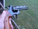 Colt Python 1980 6" Royal Blue In Box With All Papers !!!!!!! - 4 of 10