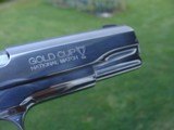 Colt Gold Cup National Match Bright Stainless Very Rare "Enhanced Model) Near New In Correct Box Stunning Firearm - 13 of 16