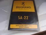 Browning 22 Auto Stainless Laminate with Octagon Barrel New Cond With Box And Papers 2010 Shot Show Special Take Down - 9 of 20