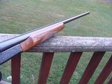 Ithaca 200 E 20 ga. Near Perfect 25" Sk & Sk Semi Beavertail Forend, Ejectors, Single Selective Trigger, Engraved Killer Bird Gun - 8 of 20