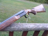 Ithaca 200 E 20 ga. Near Perfect 25" Sk & Sk Semi Beavertail Forend, Ejectors, Single Selective Trigger, Engraved Killer Bird Gun - 6 of 20