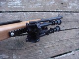 Ruger Mini 14 Modern Production with bipod and adjustable pad and cheekpiece - 9 of 12