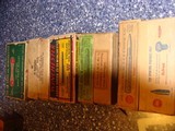 Vintage Ammo Misc. 303 Savage, 219 Zipper, 22 Hi Power 38/55, 225 Winchester 348, 33 winchester...others - 12 of 20