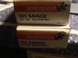 Vintage Ammo Misc. 303 Savage, 219 Zipper, 22 Hi Power 38/55, 225 Winchester 348, 33 winchester...others - 14 of 20