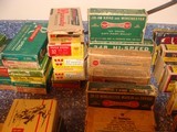 Vintage Ammo Misc. 303 Savage, 219 Zipper, 22 Hi Power 38/55, 225 Winchester 348, 33 winchester...others - 19 of 20