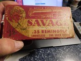 Vintage Ammo Misc. 303 Savage, 219 Zipper, 22 Hi Power 38/55, 225 Winchester 348, 33 winchester...others - 20 of 20