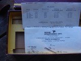 High Standard Supermatic Citation W 7 1/2 Fluted Barrel New Cond In Box With All Papers and Extra Barrel !!!!!!! - 11 of 12