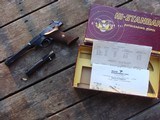 High Standard Supermatic Citation W 7 1/2 Fluted Barrel New Cond In Box With All Papers and Extra Barrel !!!!!!! - 2 of 12