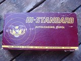High Standard Supermatic Citation W 7 1/2 Fluted Barrel New Cond In Box With All Papers and Extra Barrel !!!!!!! - 9 of 12