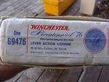 Winchester Model 94 Bicentennial 1776 Appears New In Box 30 30 Saddle Ring Carbine - 10 of 18