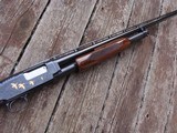 Browning
Model 12 20 ga Grade V As New In Box Full Coverage Engraved Strikingly Beautiful Stocks, Gold Inlets - 16 of 20
